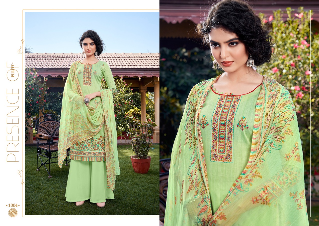 Anita Kesariya  Simran  Buy Ladies Cotton Dress Materials Catalog