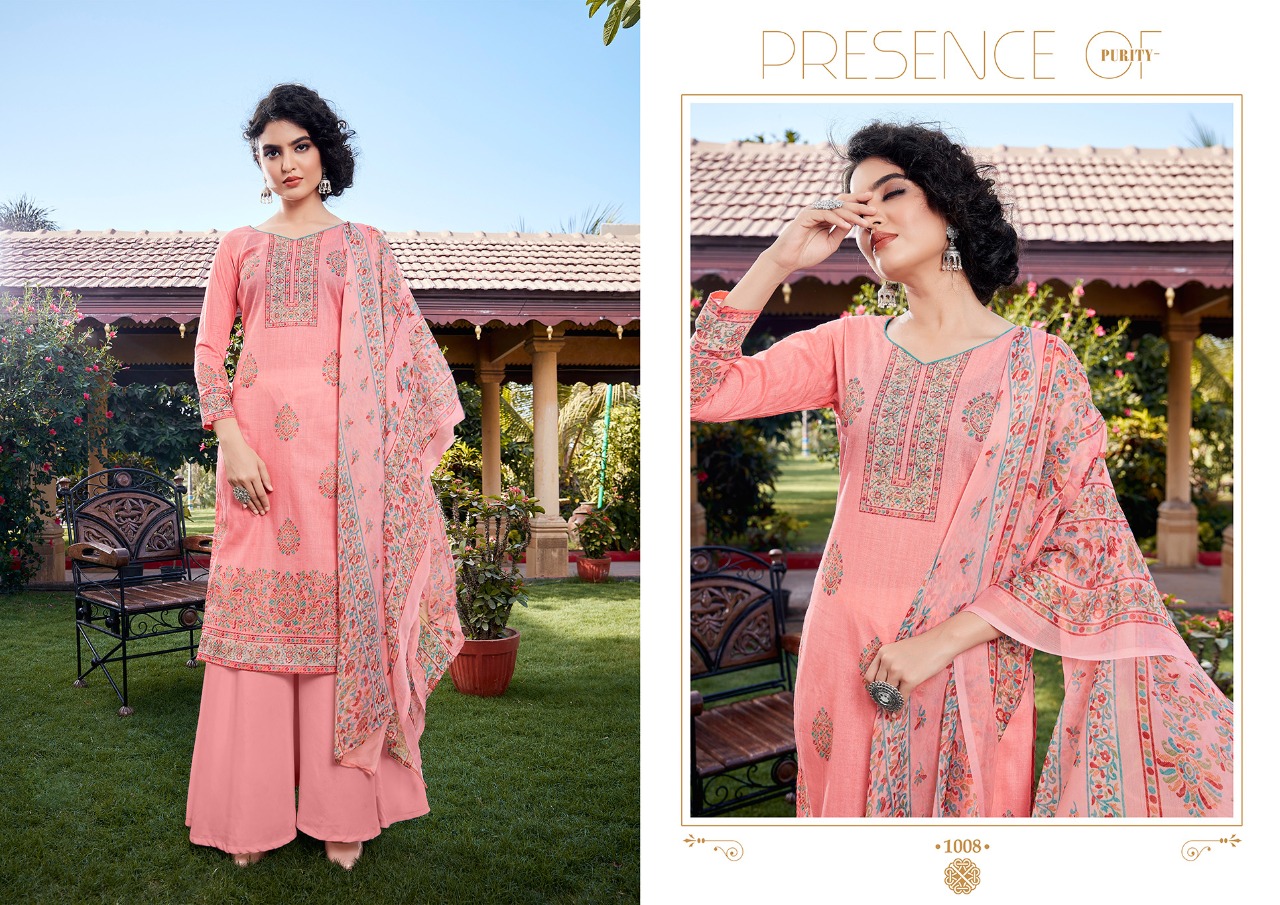 Anita Kesariya  Simran  Buy Ladies Cotton Dress Materials Catalog