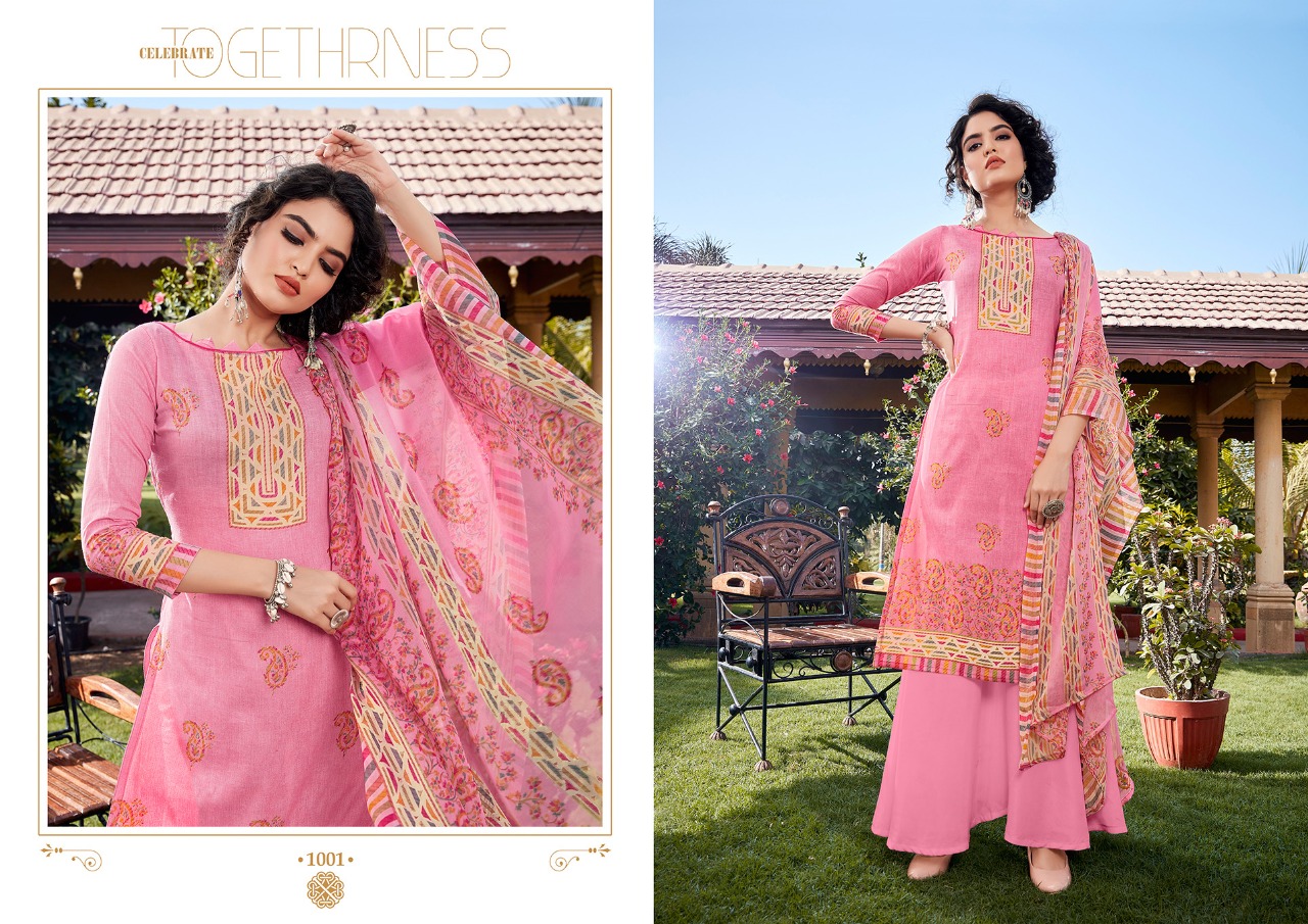 Anita Kesariya  Simran  Buy Ladies Cotton Dress Materials Catalog