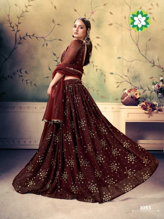 Bindiya 1053 Buy Desiger Georgette Lehenga Choli Online
