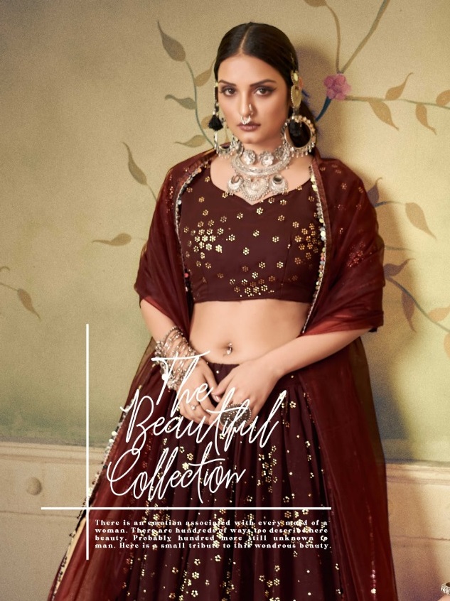Bindiya 1053 Buy Desiger Georgette Lehenga Choli Online