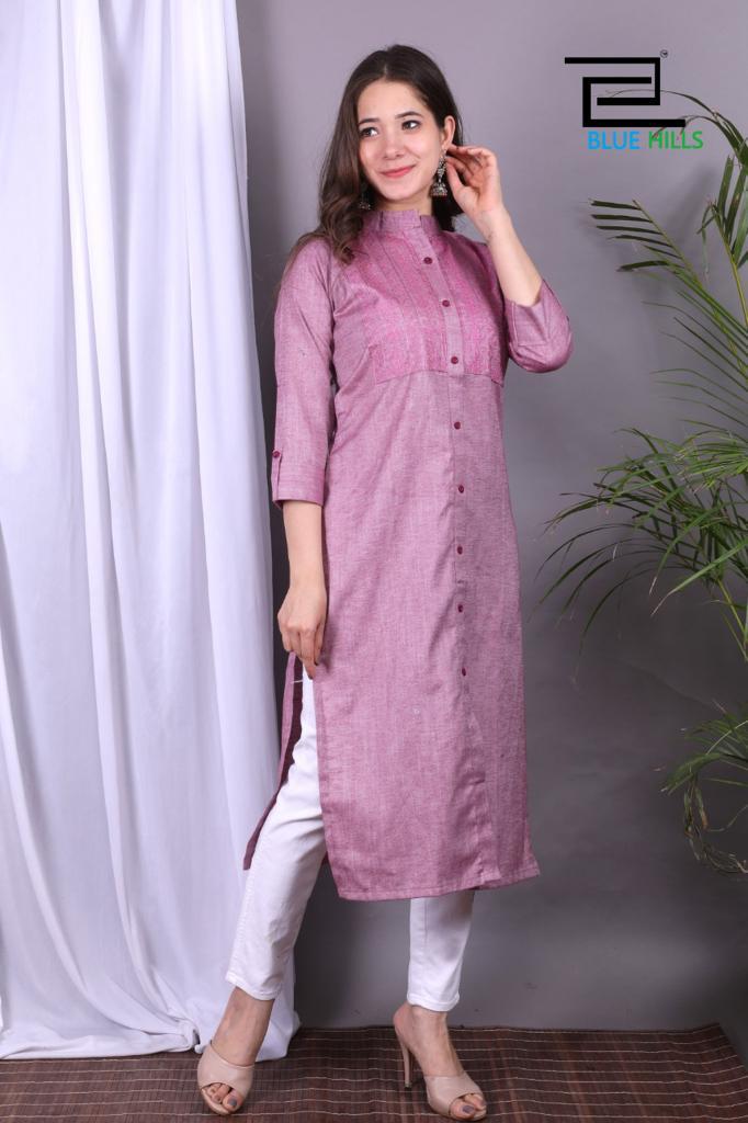 Blue Hills Lipstick Vol 3 Kurtis In Surat Wholesale