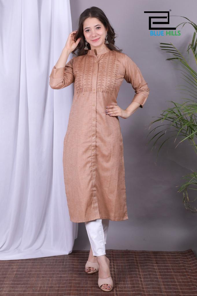 Blue Hills Lipstick Vol 3 Kurtis In Surat Wholesale