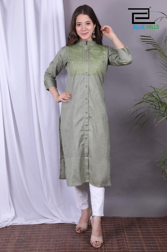 Blue Hills Lipstick Vol 3 Kurtis In Surat Wholesale