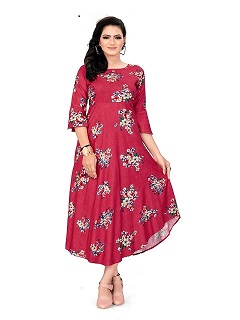 Fc Dill  Buy Wholesale Anarkali Kurtis Manufacturer Designer Kurtis Catalog
