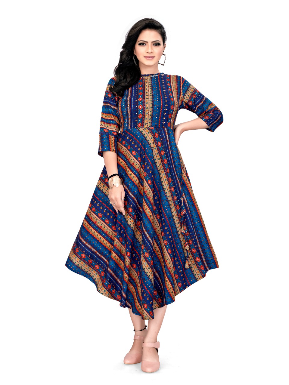 Fc Fenu Vol 1 Women's Daily Wear Color Heavy Rayon Khatli Work Kurti Catalog