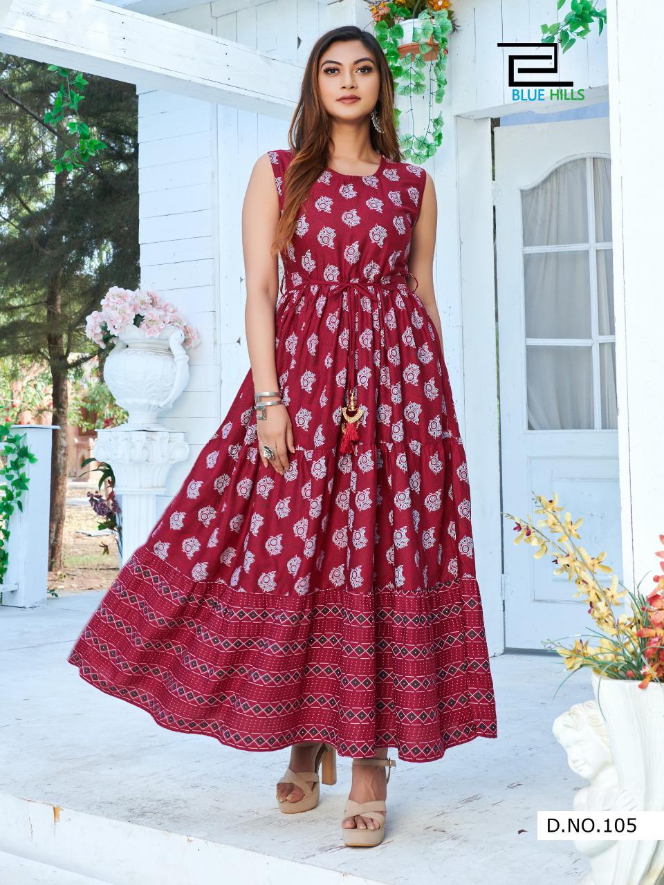 Sun Shine Summer Collection By  Blue Hills Rayon Print Fabric Manufacturers Wholesale In Surat