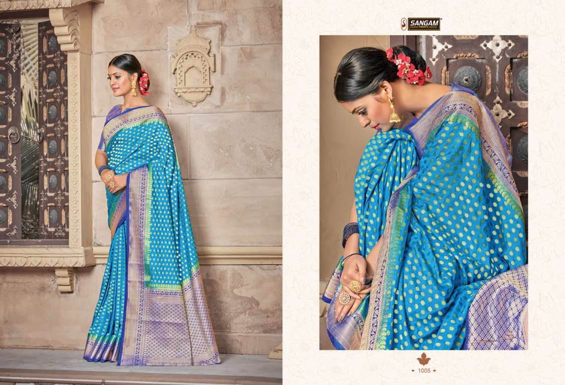 Sangam Presents Madhubani Silk Pure Soft Silk Sarees