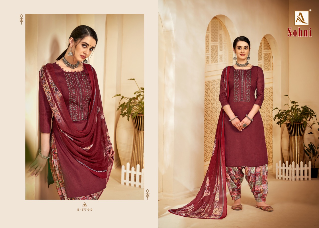 Alok Sohni Vol  2 Pure Jam Cotton Dress Material At Wholesale  Catalog
