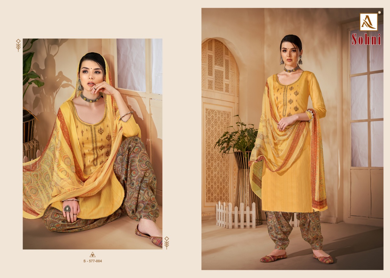 Alok Sohni Vol  2 Pure Jam Cotton Dress Material At Wholesale  Catalog