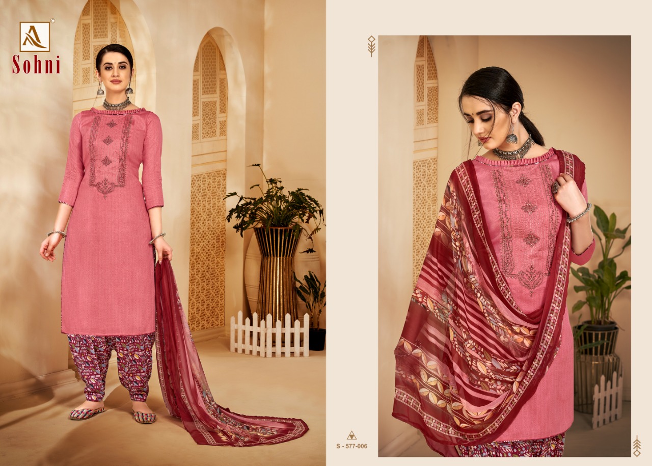 Alok Sohni Vol  2 Pure Jam Cotton Dress Material At Wholesale  Catalog