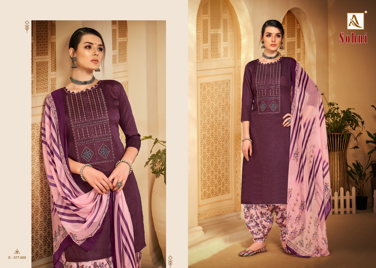Alok Sohni Vol  2 Pure Jam Cotton Dress Material At Wholesale  Catalog