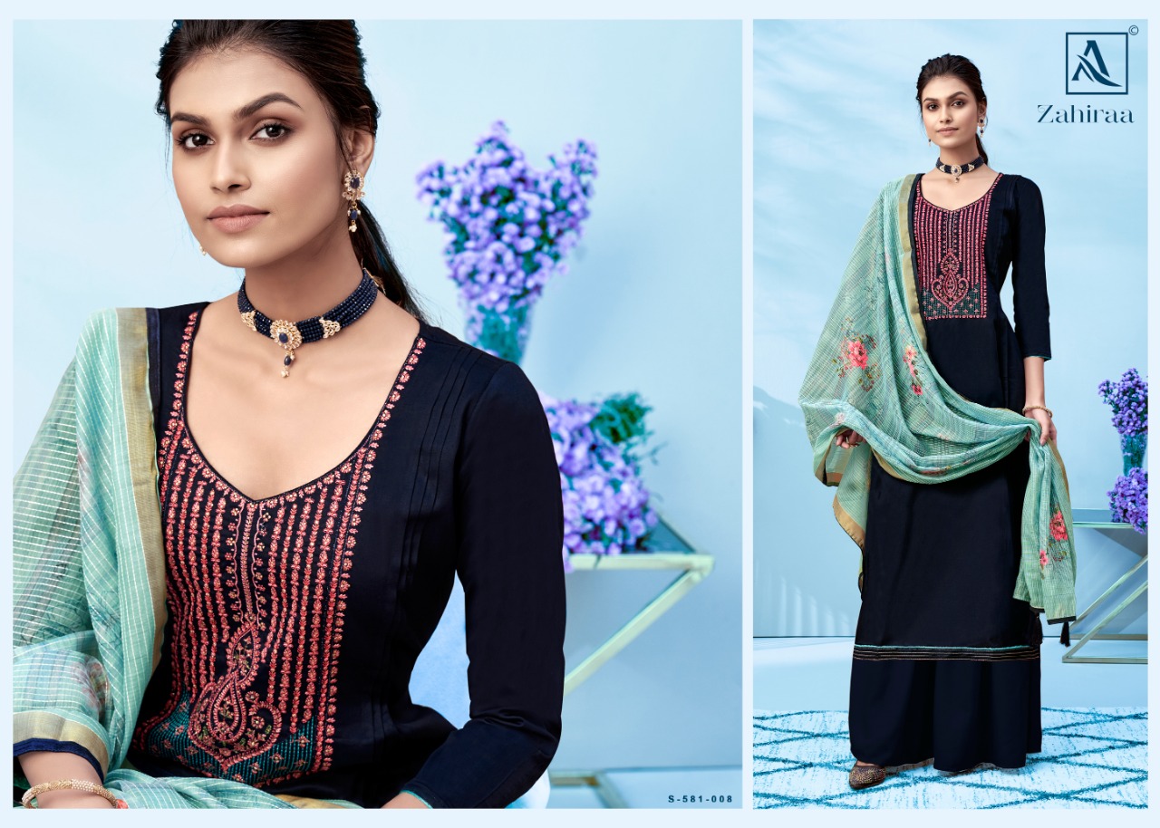 Alok Zahiraa Pure Jam Cotton Designer Dress Material Buy Online Karachi Work Salwar Suits Dress Material