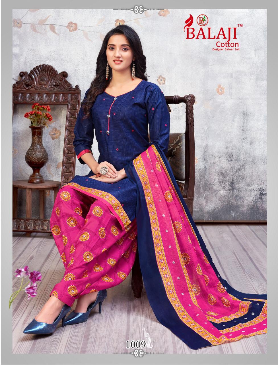 Balaji Cotton Sui Dhaga Vol 1 Cotton Dress Material Buy  Women's Dress Material Online Low Price