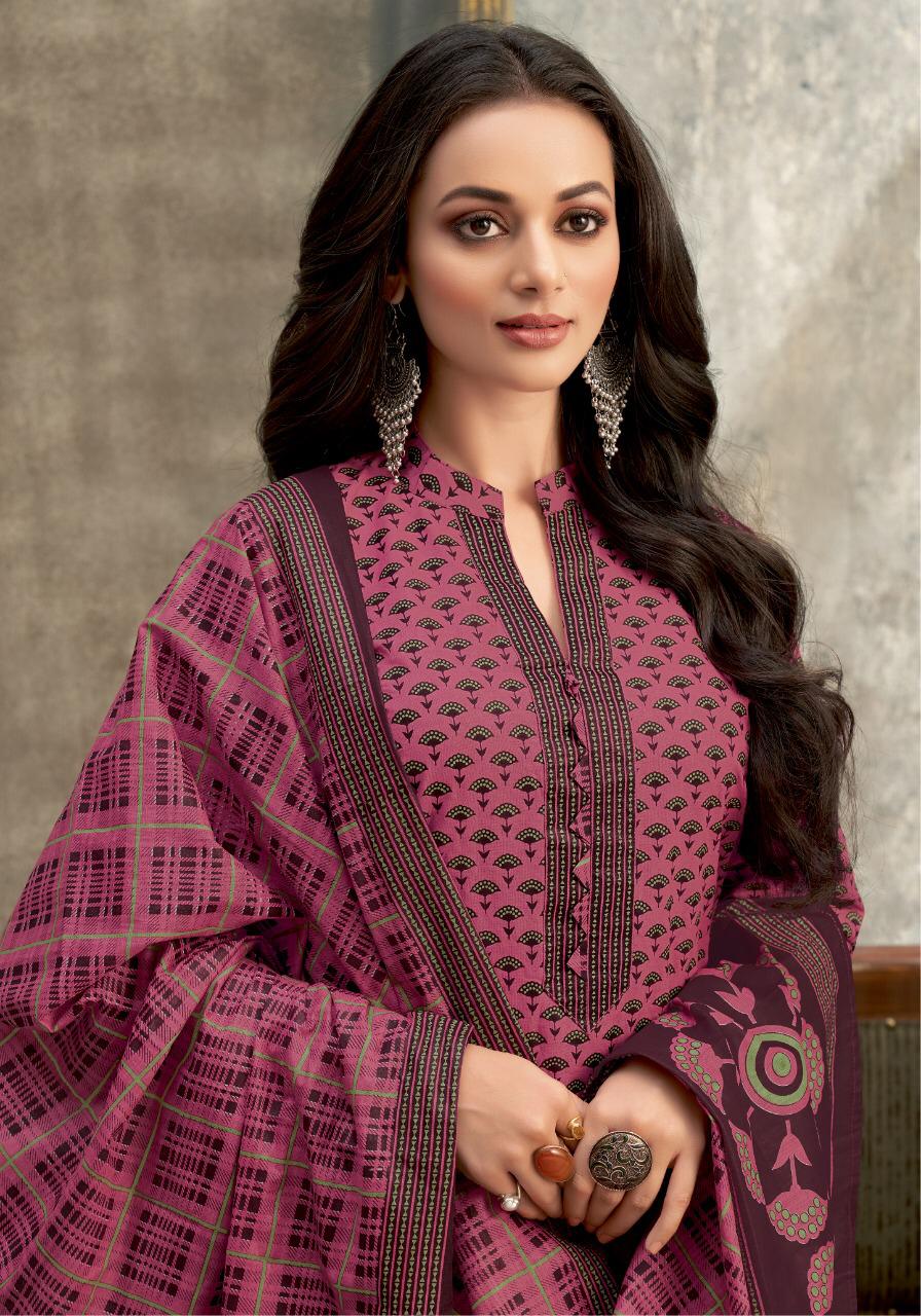 Balaji  Kumkum Vol 25  Cotton  Dress Material  Catalog