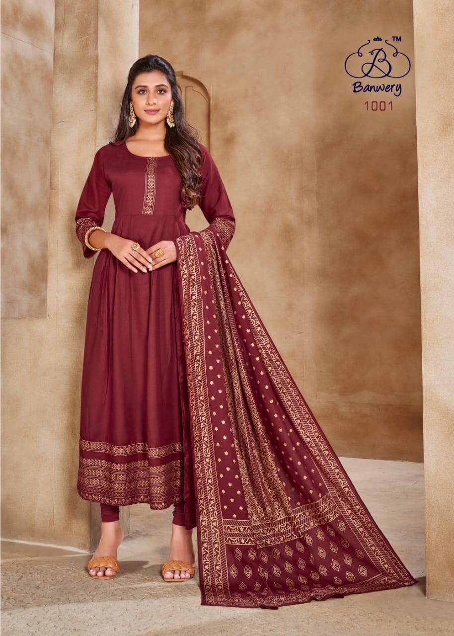 Banwery Pankh Ladies Kurti With Dupatta  Catalog