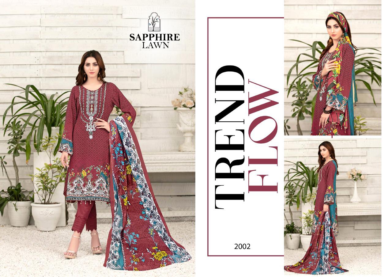 Sapphire Lawn  Vol 2 Buy Online Karachi Work Salwar Suits