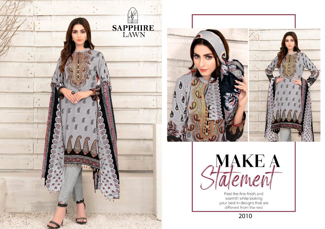 Sapphire Lawn  Vol 2 Buy Online Karachi Work Salwar Suits