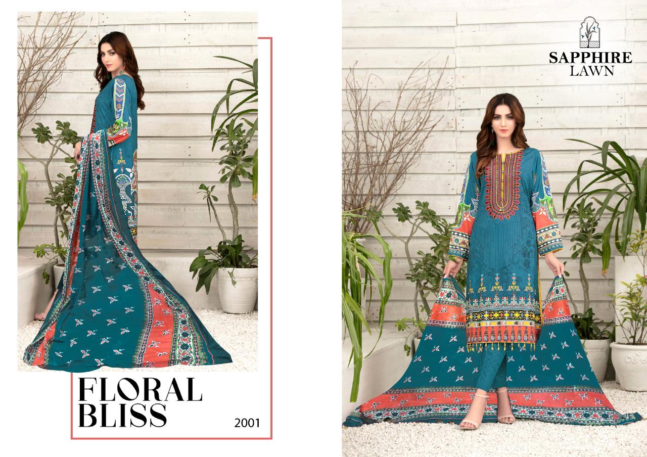 Sapphire Lawn  Vol 2 Buy Online Karachi Work Salwar Suits