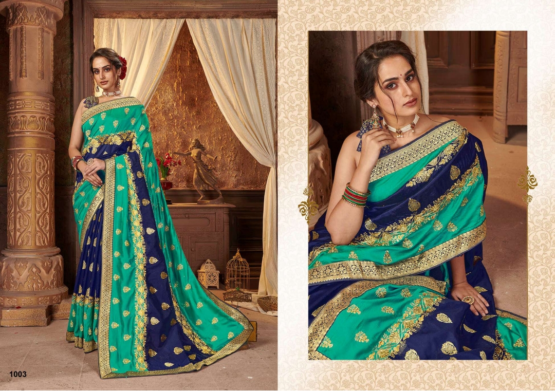Saroj Aakanshi Festive Wear Silk Sarees  Catalog