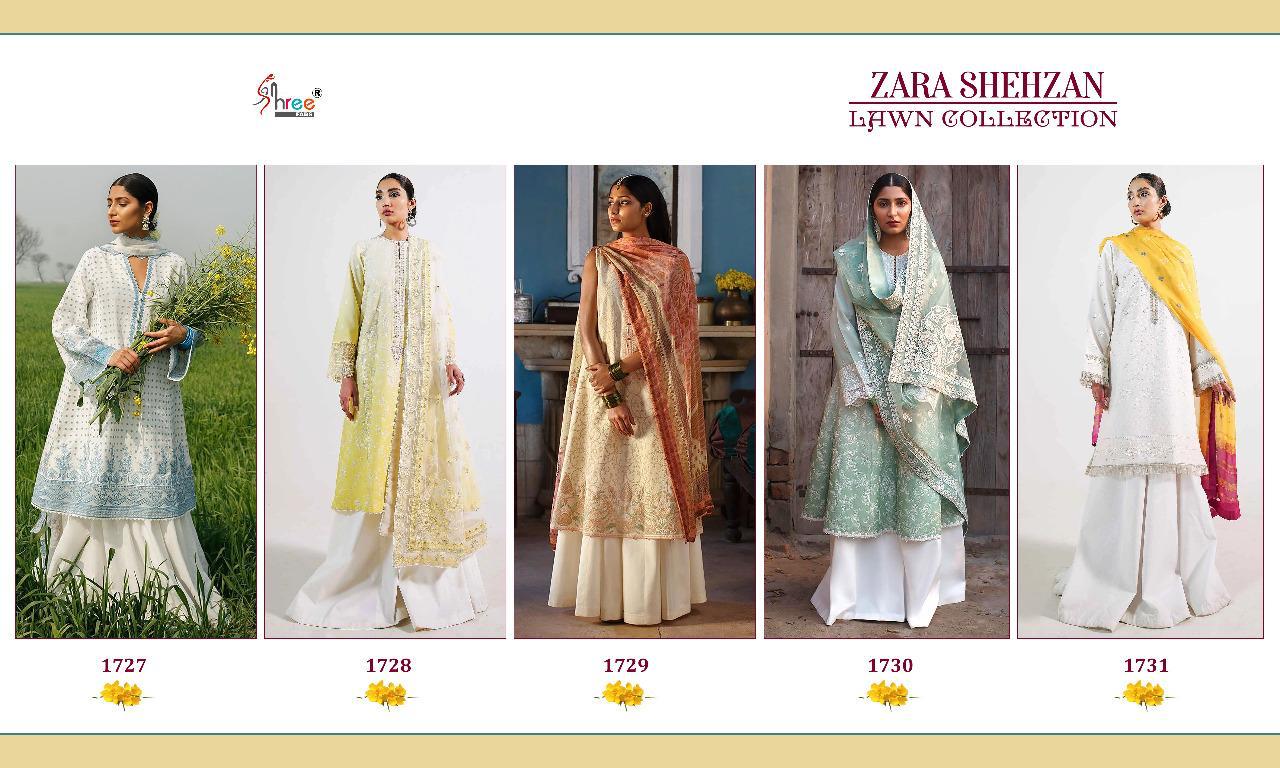 Shree Fab  Zara Shahjahan Lawn Collection  Latest Pakistani Salwar Kameez Suits Online