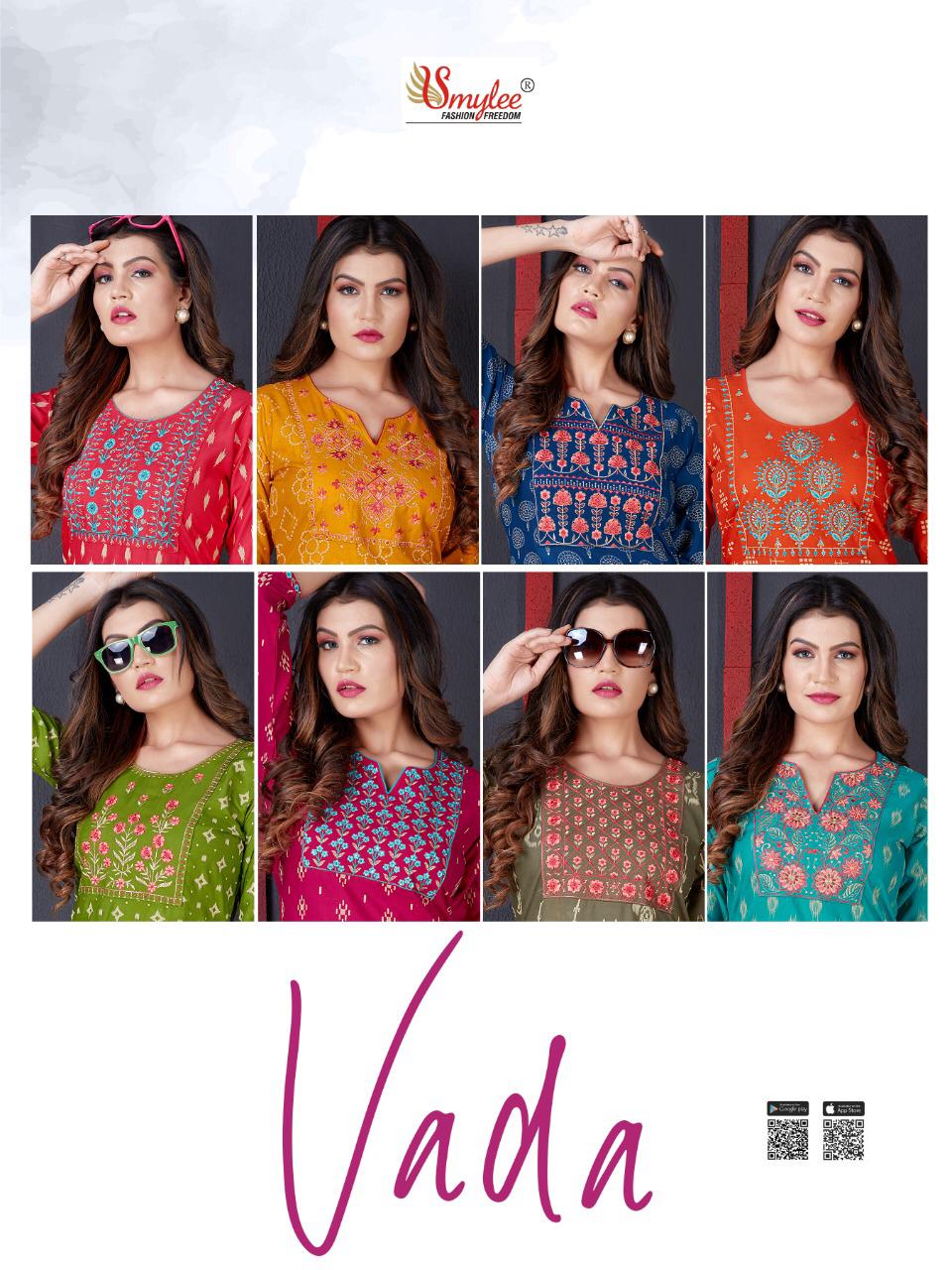 Smylee Vada Heavy Rayon Designer Kurti Buy  Rayon Fancy Kurti Manufacturer