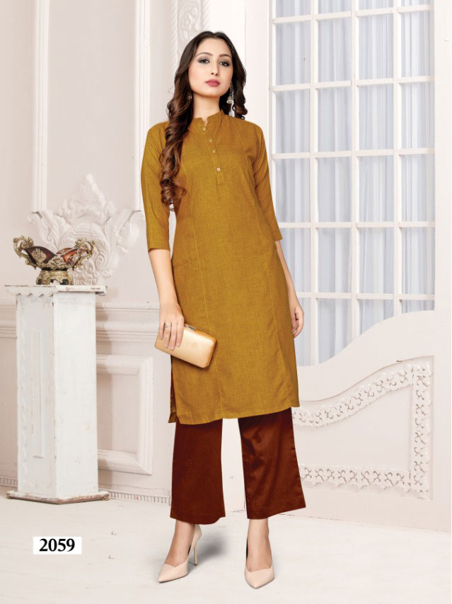 Tunic House Niya-nx Soft Cotton Kurti Catalouge