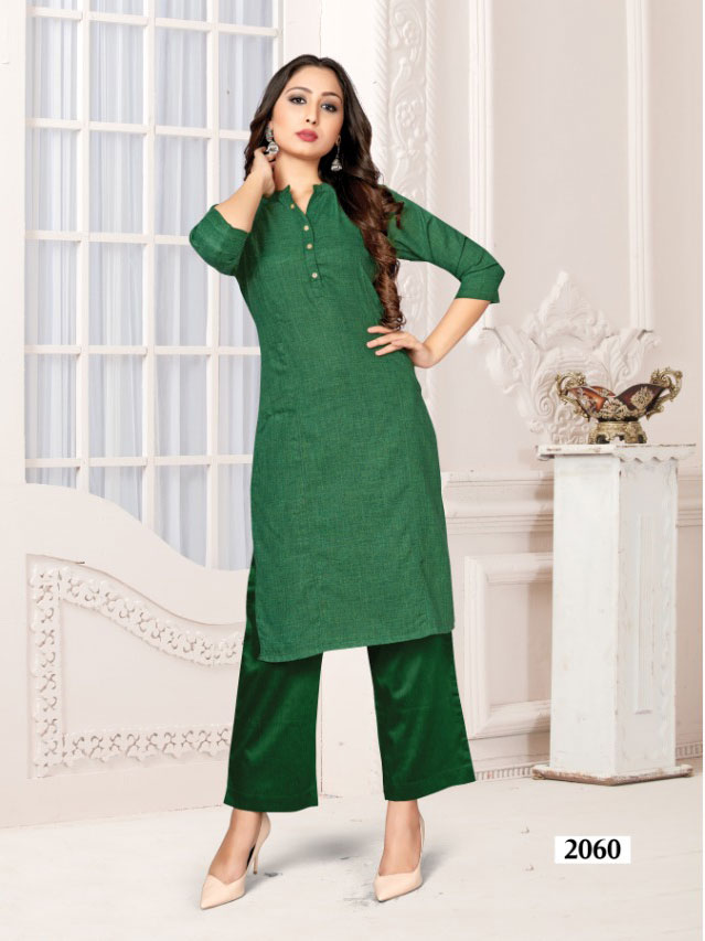 Tunic House Niya-nx Soft Cotton Kurti Catalouge
