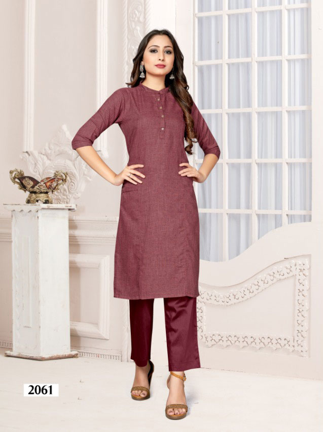 Tunic House Niya-nx Soft Cotton Kurti Catalouge