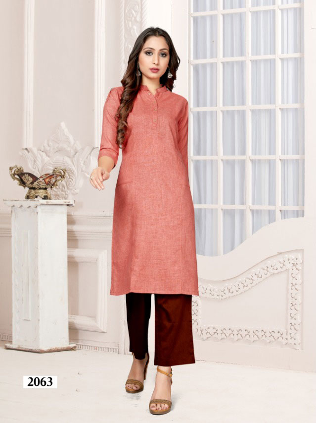 Tunic House Niya-nx Soft Cotton Kurti Catalouge