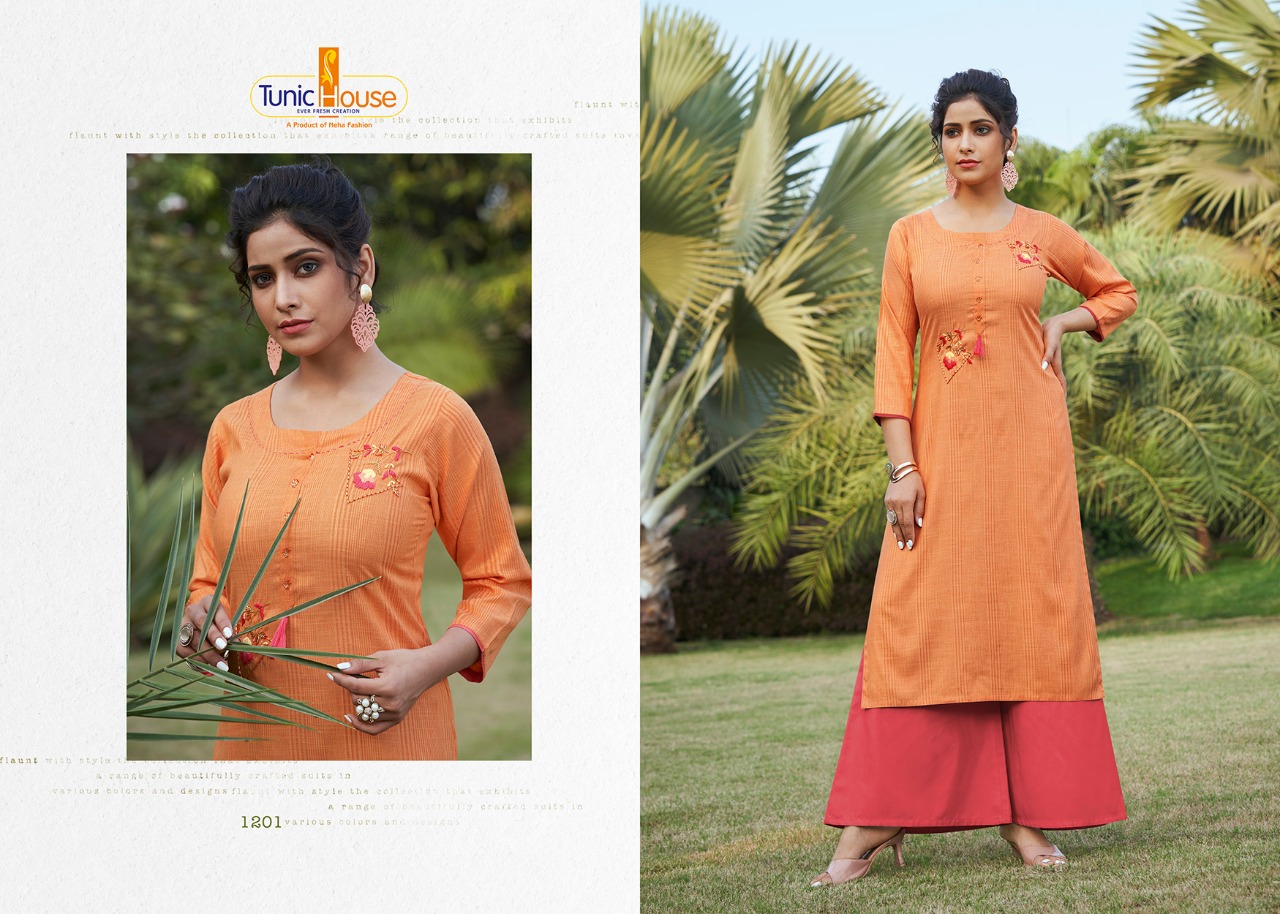 Tunic House Nitika Nx Designer Kurti Catalouge