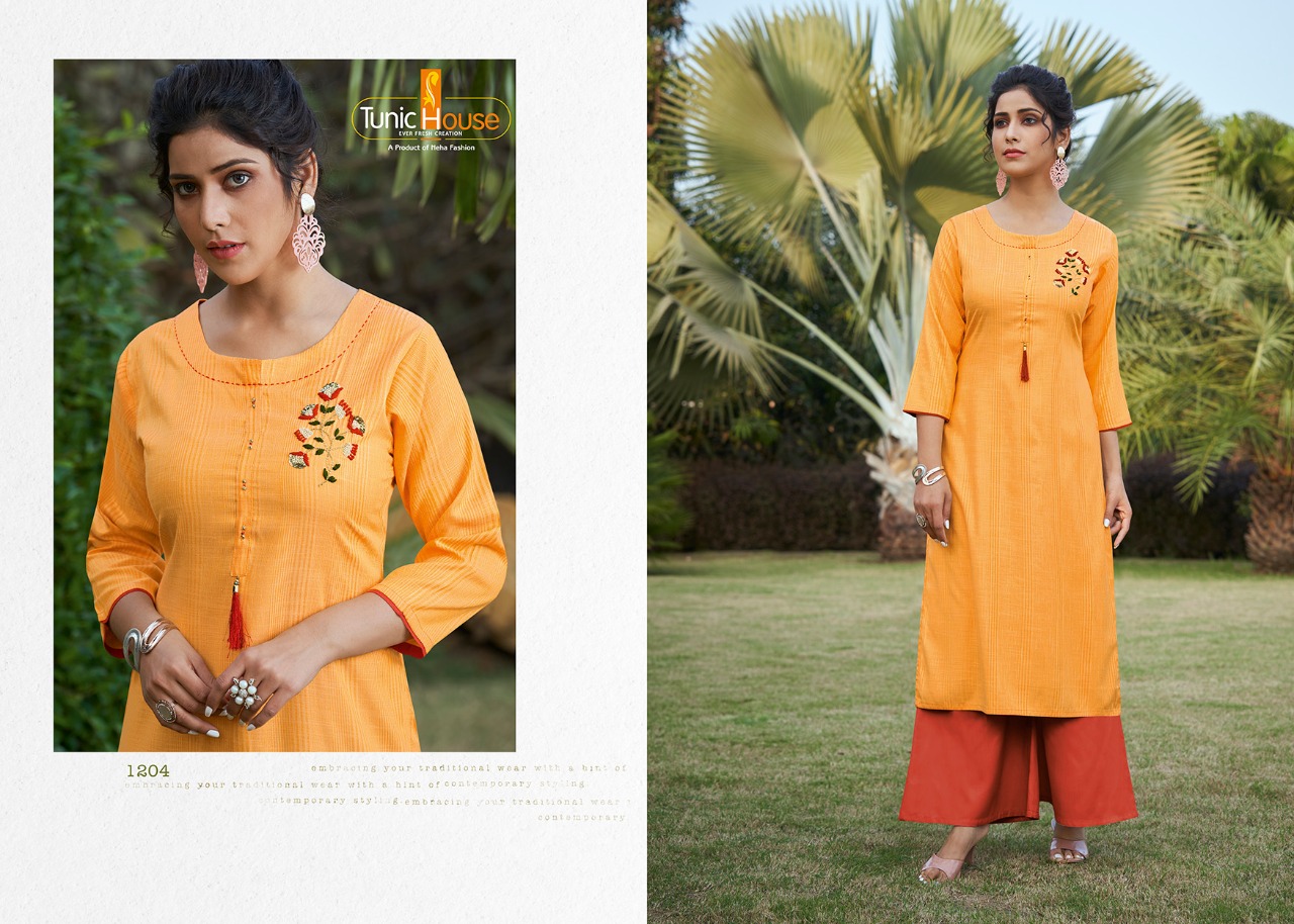 Tunic House Nitika Nx Designer Kurti Catalouge