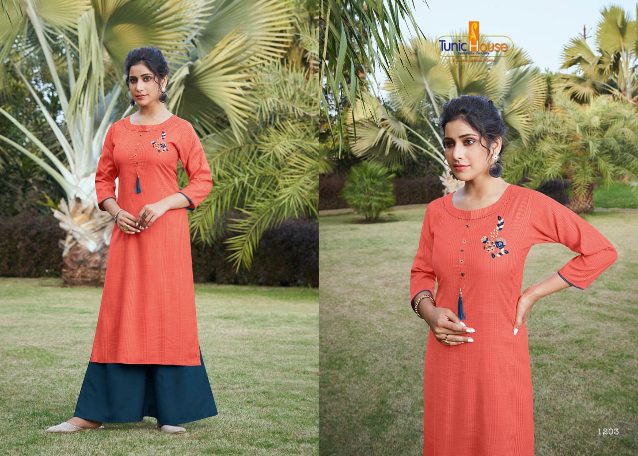 Tunic House Nitika Nx Designer Kurti Catalouge