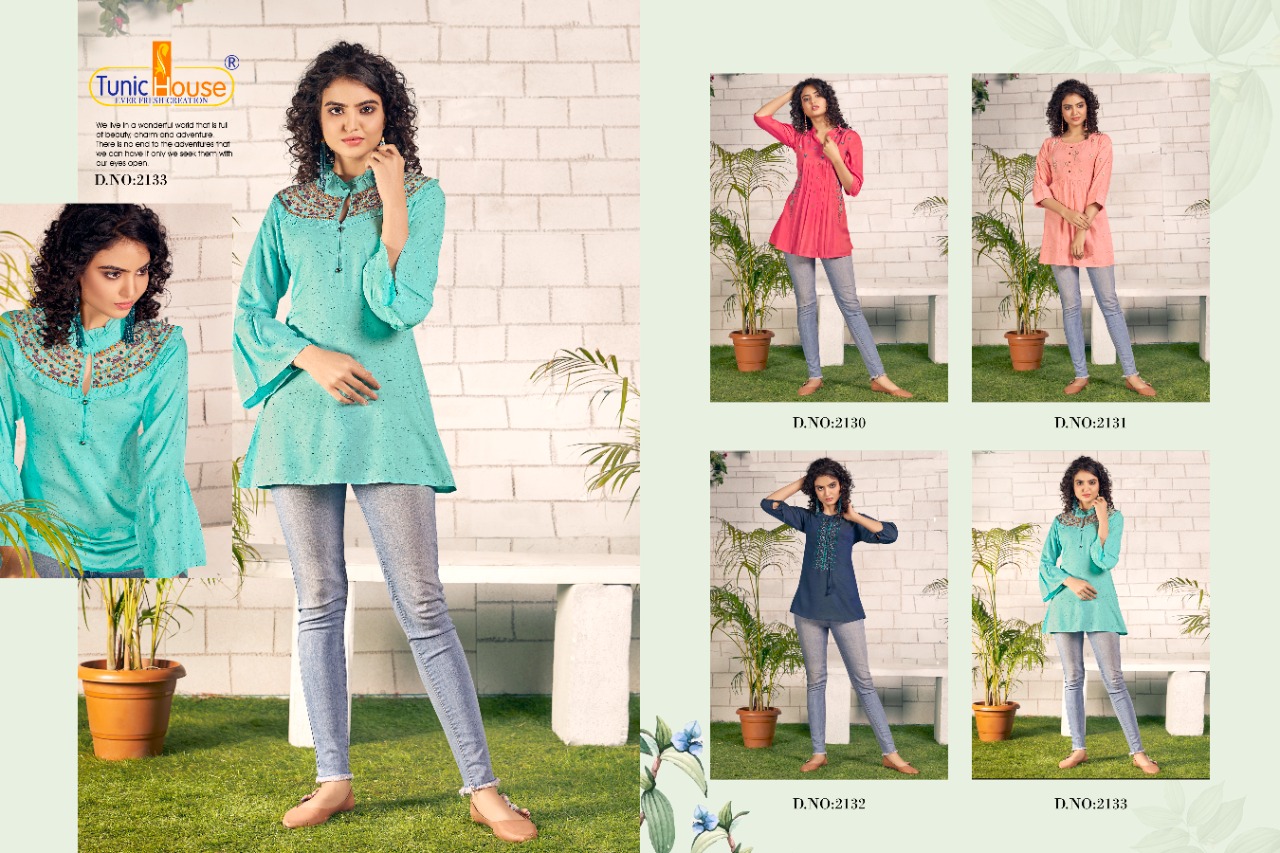 Tunic House Noori Vol-4 Designer Short Top Catalouge