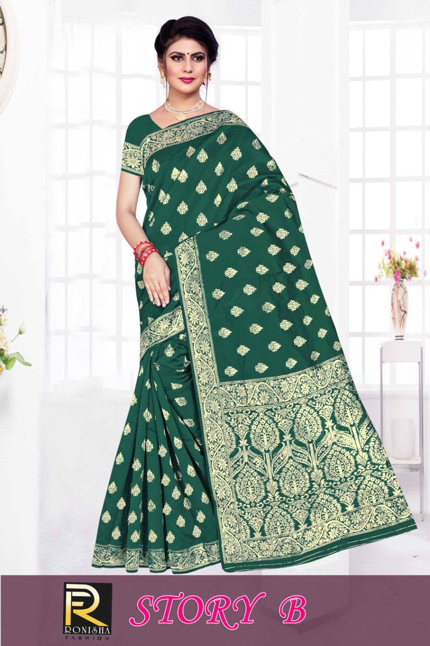 Ranjna Story Casual Wear Silk Saree  Amazing Collection
