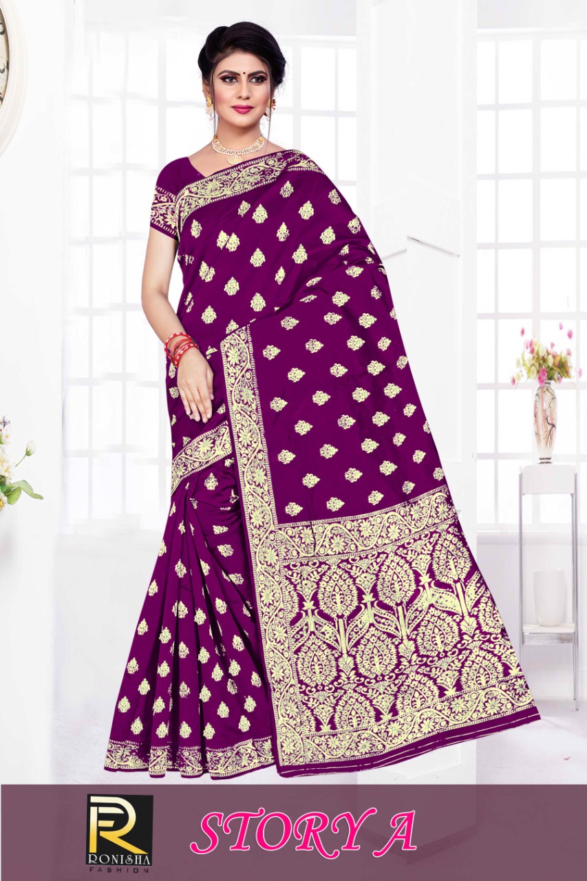 Ranjna Story Casual Wear Silk Saree  Amazing Collection