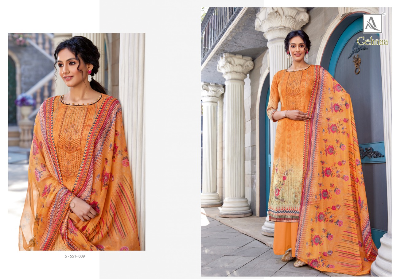 Alok Gehnaa Jam  Cotton Suit Manufacturer From Surat