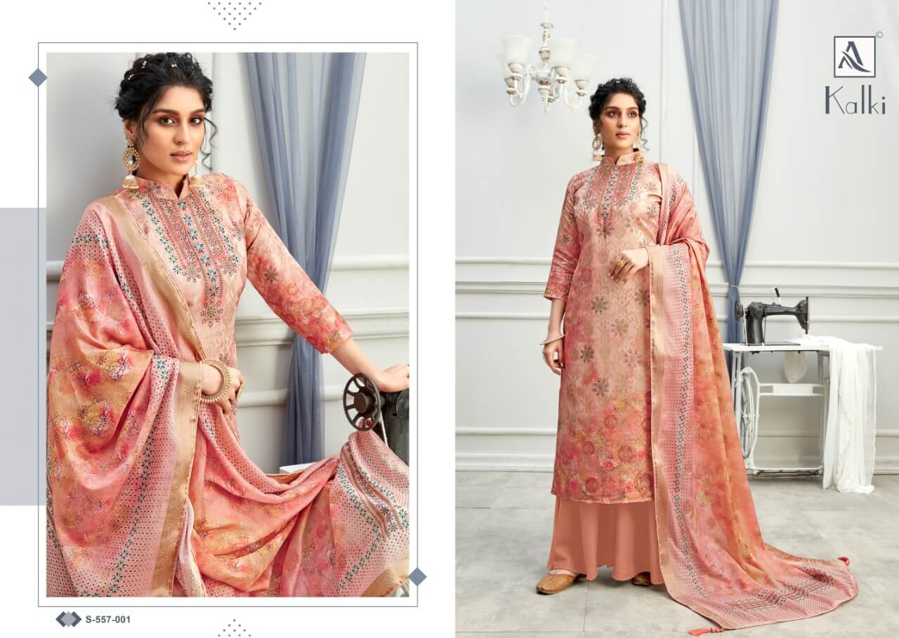 Alok Kalki Banarasi Vol 2 Jacquard Fancy Salwar Suits Catalog