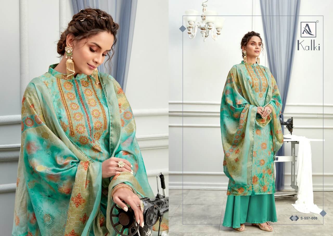 Alok Kalki Banarasi Vol 2 Jacquard Fancy Salwar Suits Catalog