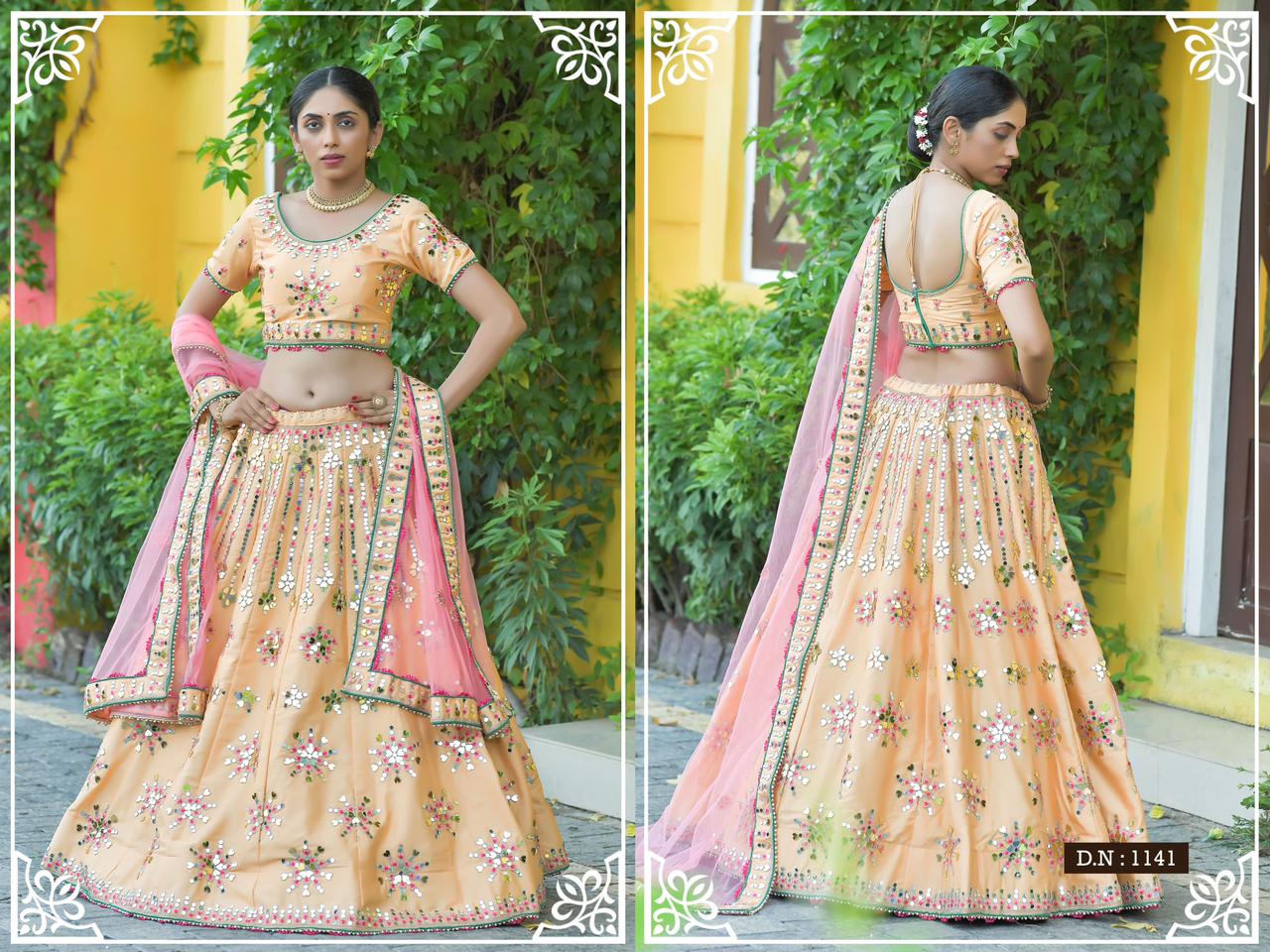 Arpi Peafowl Vol 77 Adda Silk Women Wear Bridal Lehangas Collection
