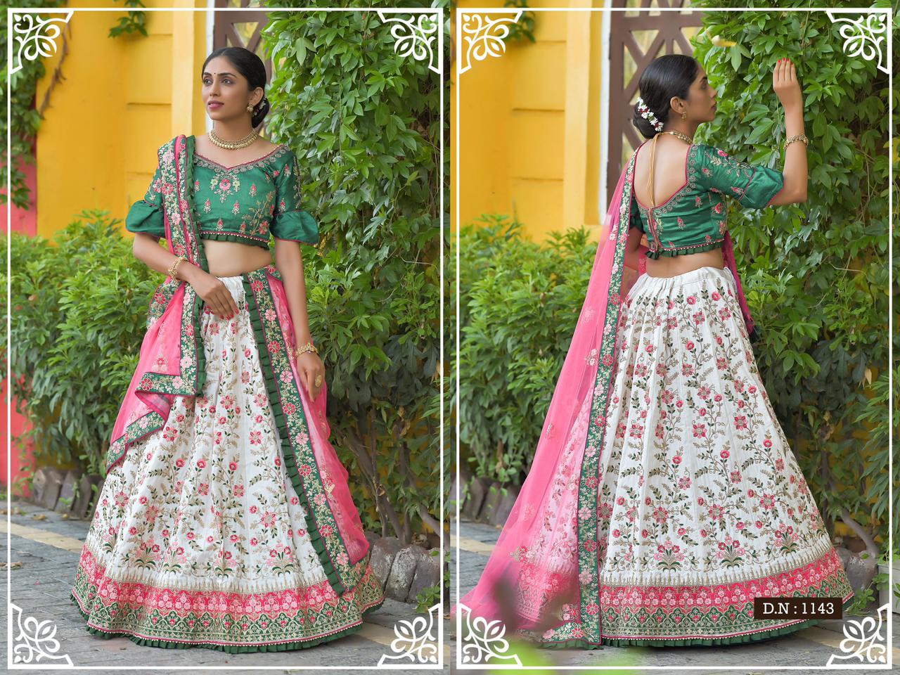 Arpi Peafowl Vol 77 Adda Silk Women Wear Bridal Lehangas Collection