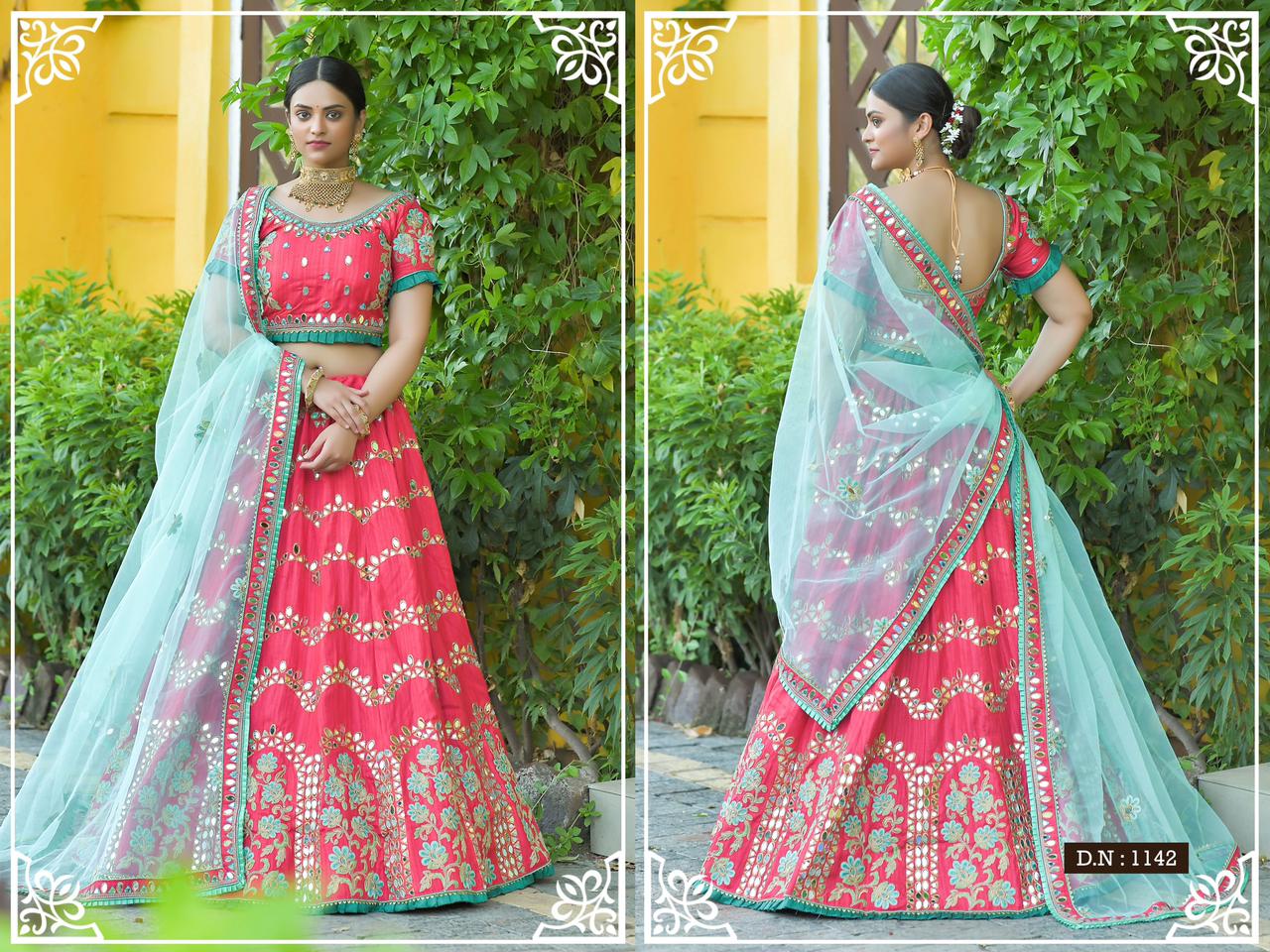 Arpi Peafowl Vol 77 Adda Silk Women Wear Bridal Lehangas Collection