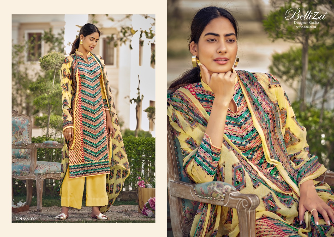 Belliza Melisa  Designer Dress Material Catalog