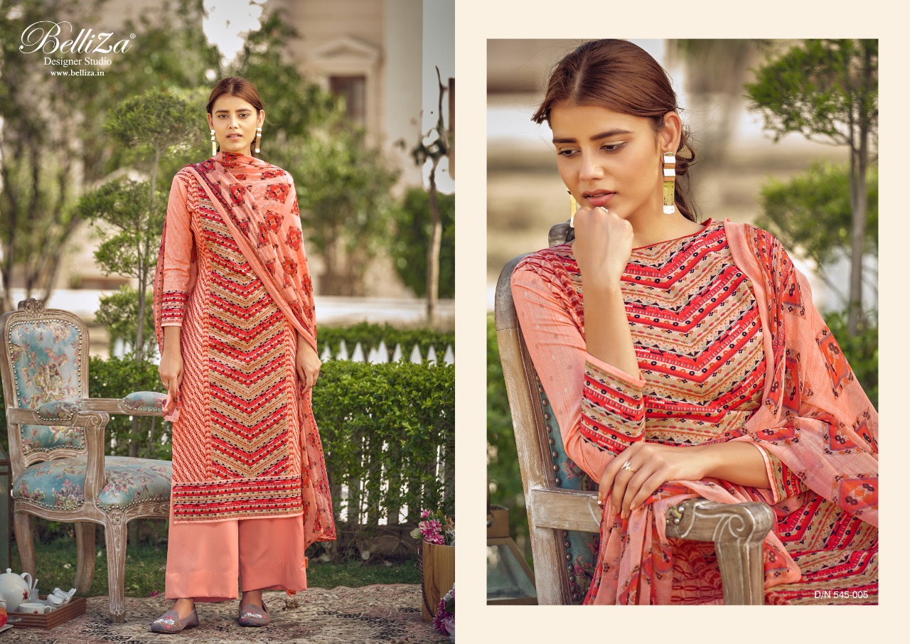 Belliza Melisa  Designer Dress Material Catalog