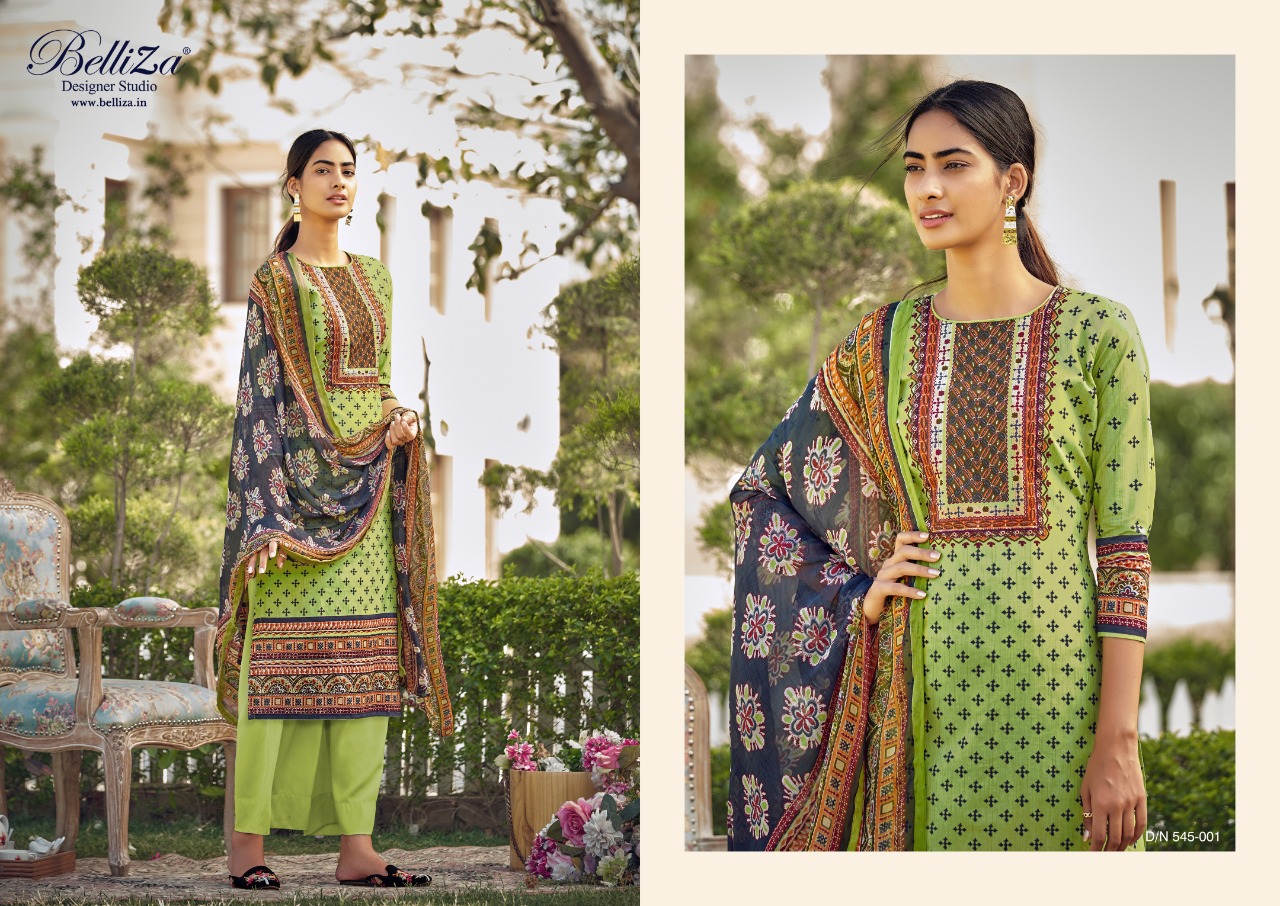 Belliza Melisa  Designer Dress Material Catalog
