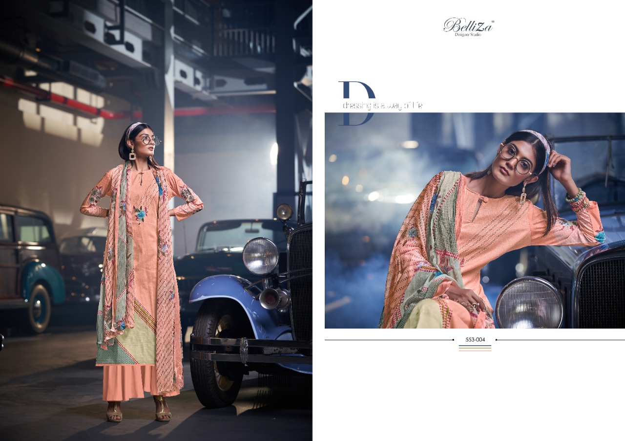 Belliza Tahira Cotton Fancy Digital Printed Salwar Suits Catalog