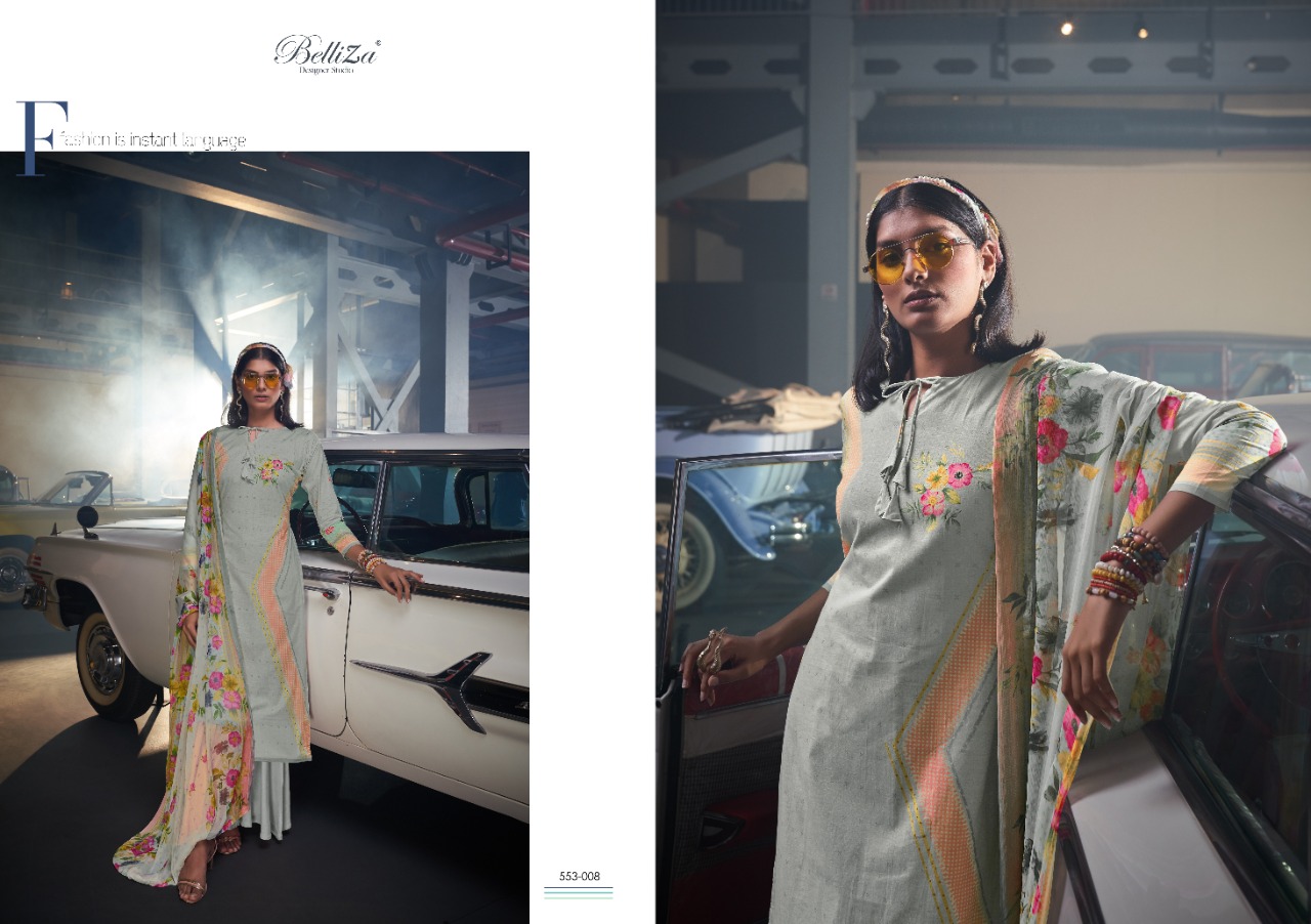 Belliza Tahira Cotton Fancy Digital Printed Salwar Suits Catalog