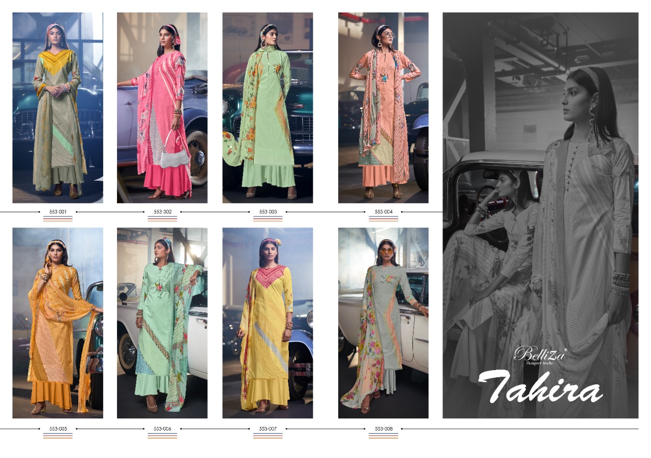 Belliza Tahira Cotton Fancy Digital Printed Salwar Suits Catalog