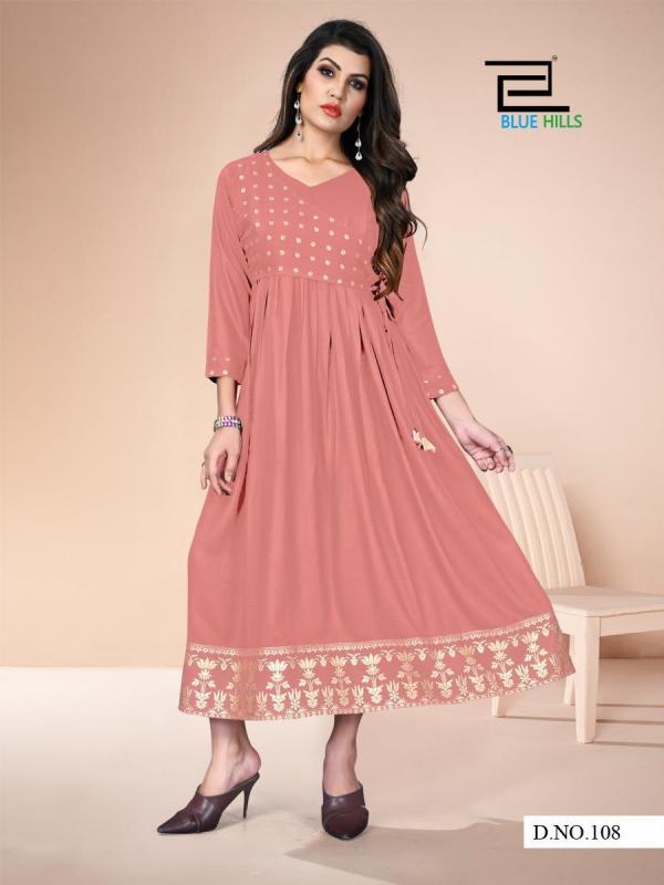 Blue Hills Badhai Ho Vol 1 Rayon Fancy Feeding Kurti Catalog