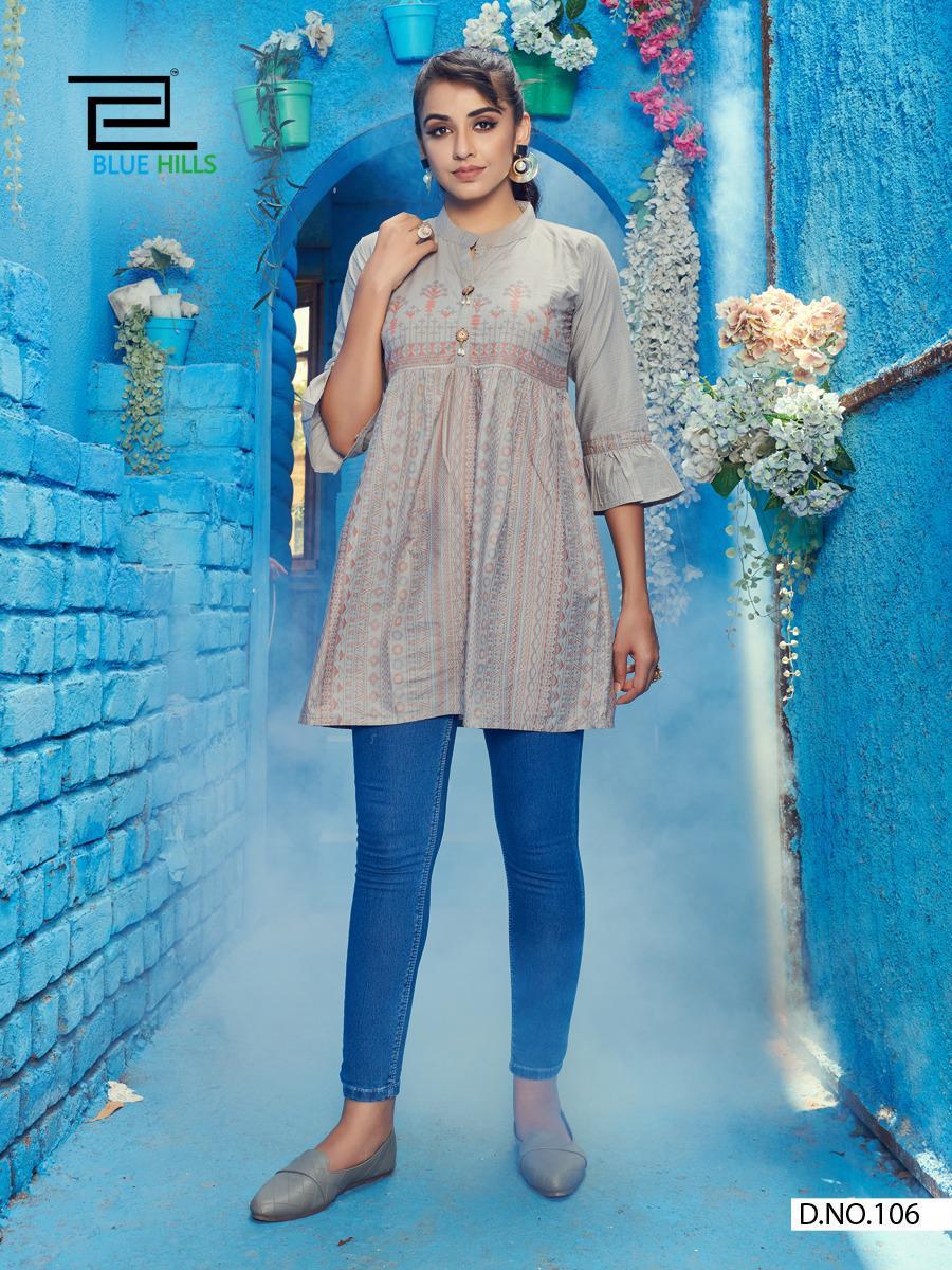 Blue Hills Modern India Vol  1 Western Top Catalog